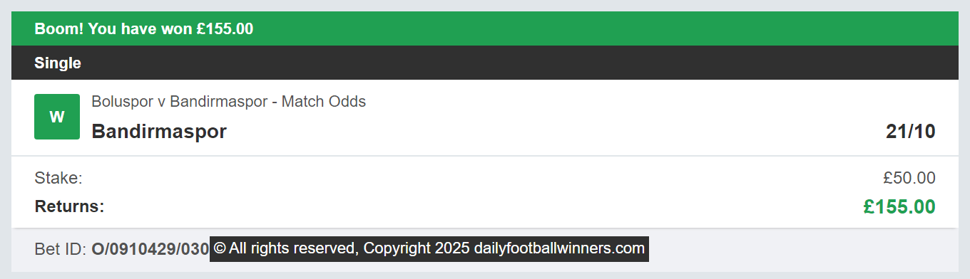 DFW - Winning Bet - 3 - 2025-05-19